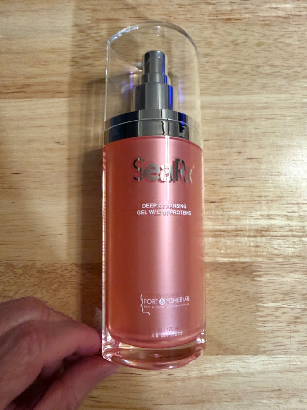 Deep Cleansing Gel - Coral Pink Facial Cleanser
